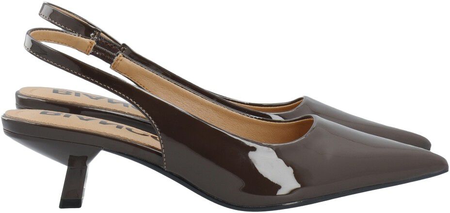 BIAKRISTIN Kitten Heel Slingback Patent