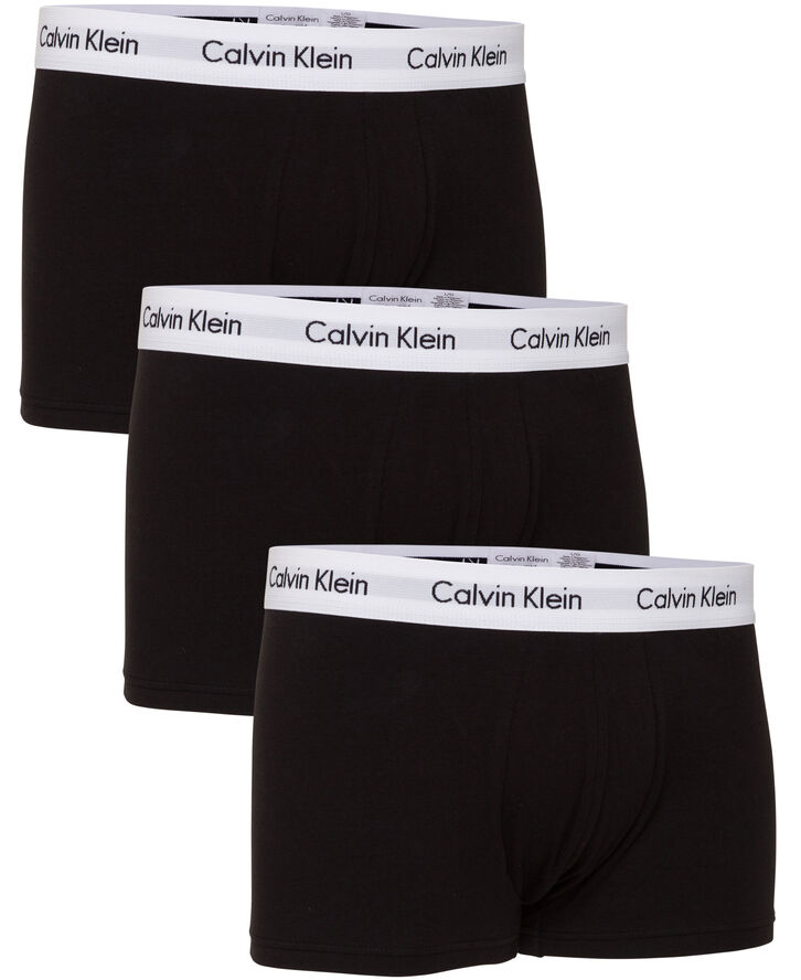 skranke afspejle sy 3-pak low rise trunk fra Calvin Klein | 349.00 DKK | Magasin.dk