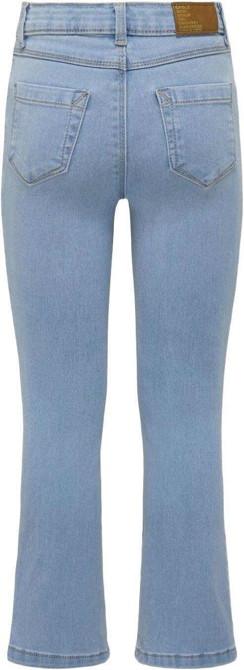 KMGROYAL FLARED FLOWER JEANS NOOS