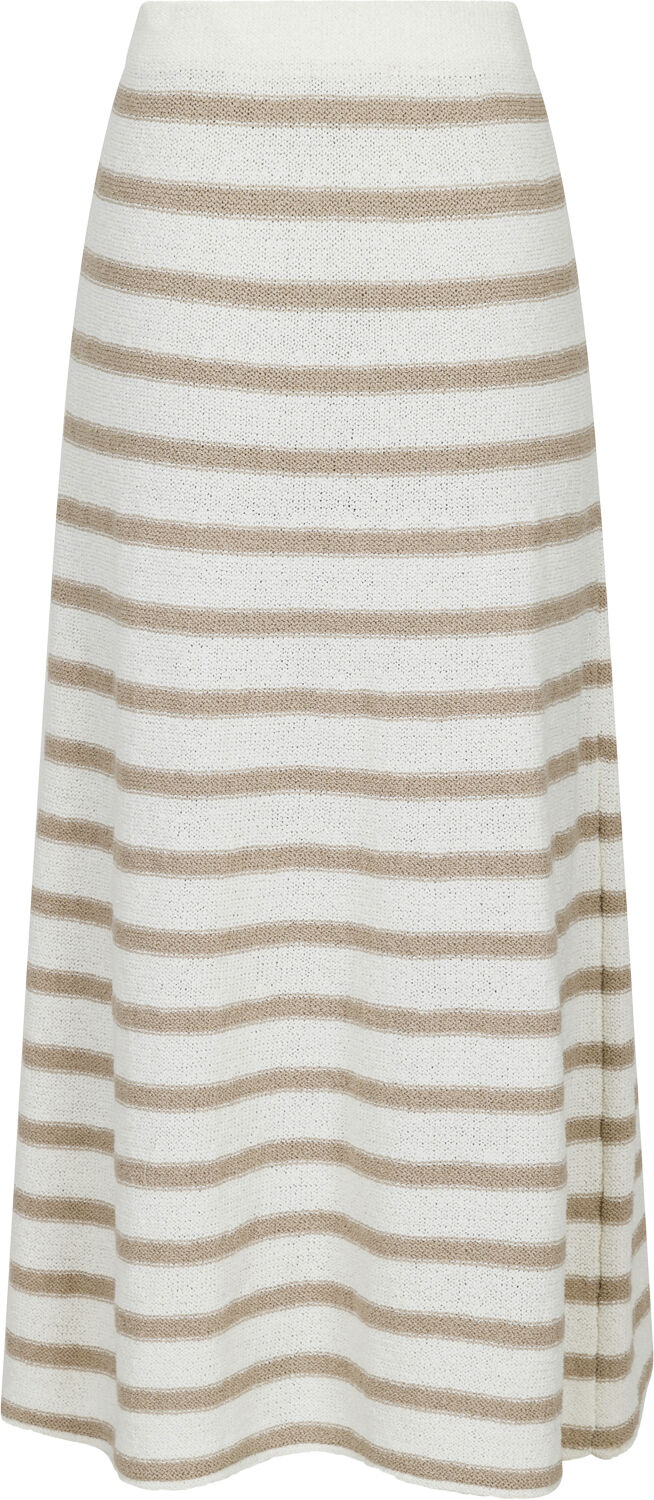 Etti Boucle Knit Stripe Skirt