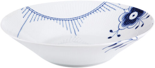 Bl&aring; Mega Riflet 24 cm. dyb tallerken