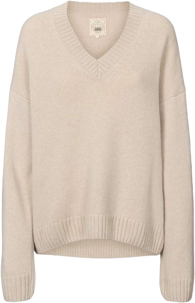 Elvira Lambswool V-neck Knit