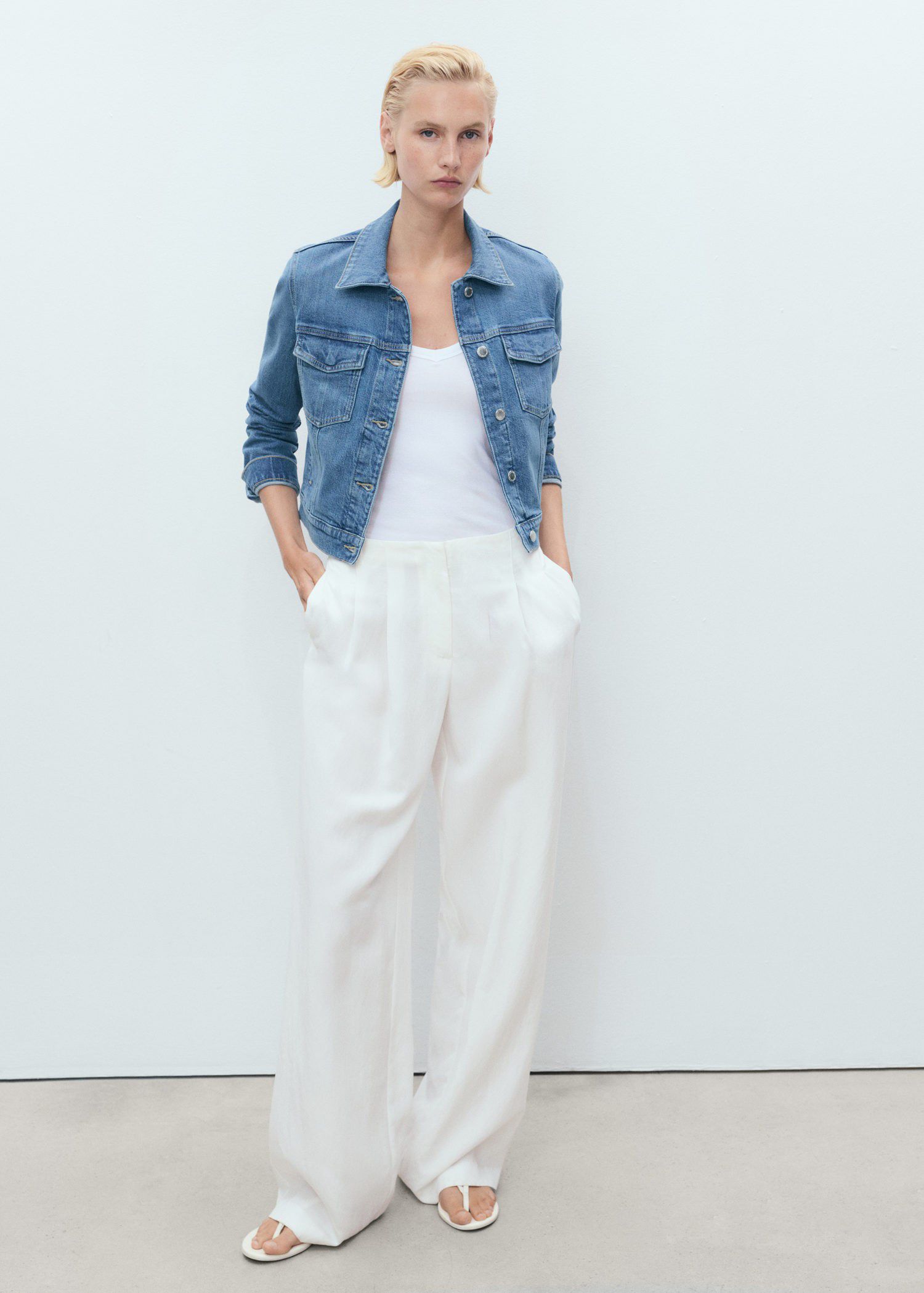 Pockets denim jacket