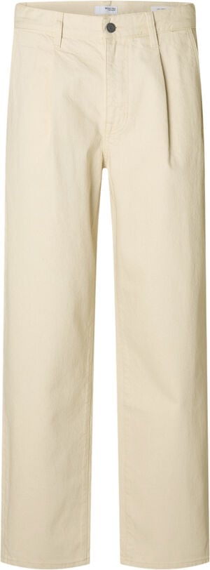 SLH220-LOOSE KOBE PLEAT 5511 ECRU J