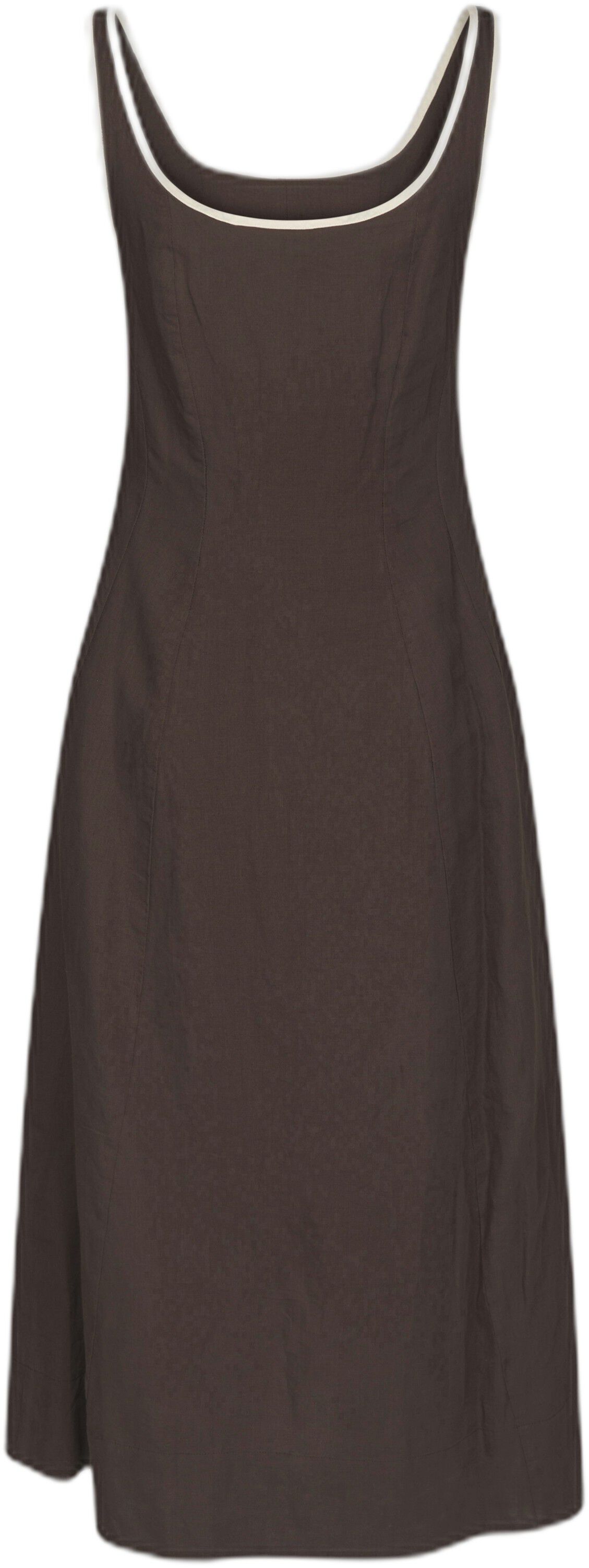 Safinan Linen Contrast Dress