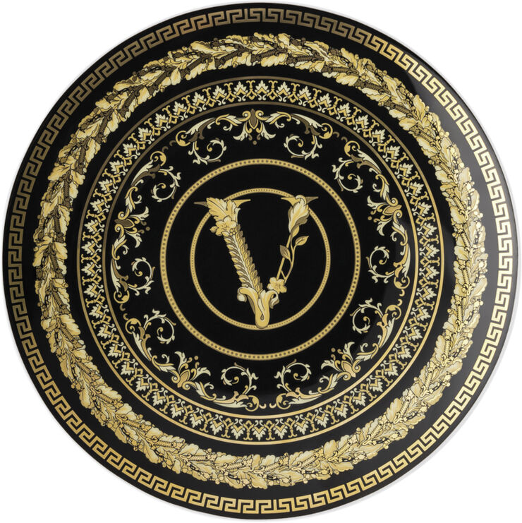 Plate 17cm, Virtus Gala Black, Versace