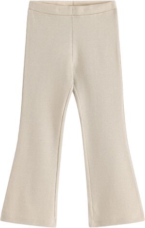 Bløde leggings i glitrende bomuld m