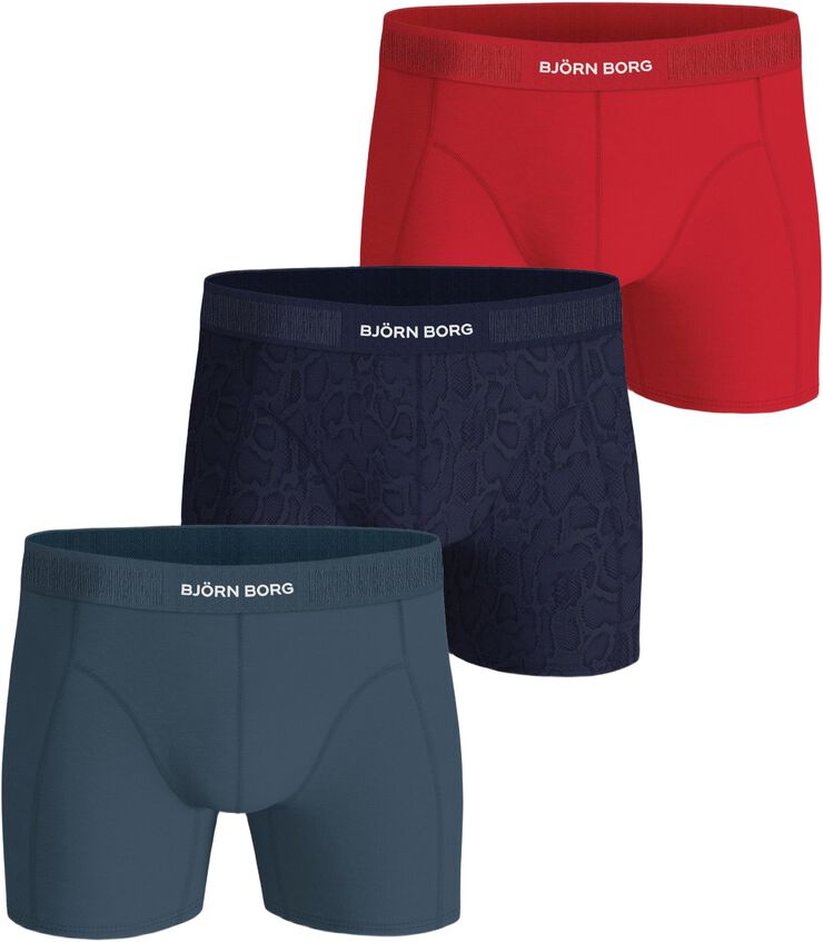 ORGANIC COTTON STRETCH BOXER 3p