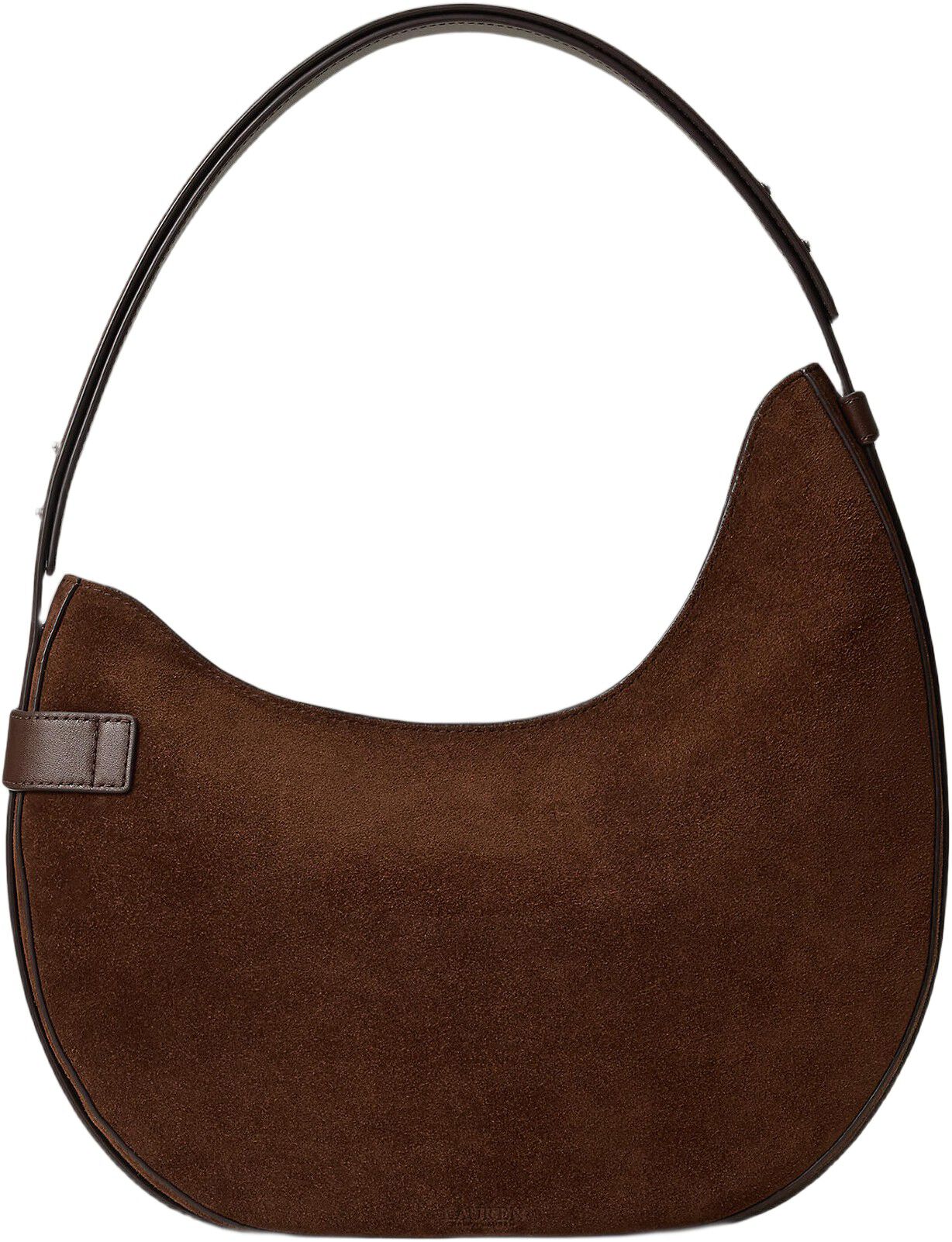 Suede Large Tasha Shoulder Bag