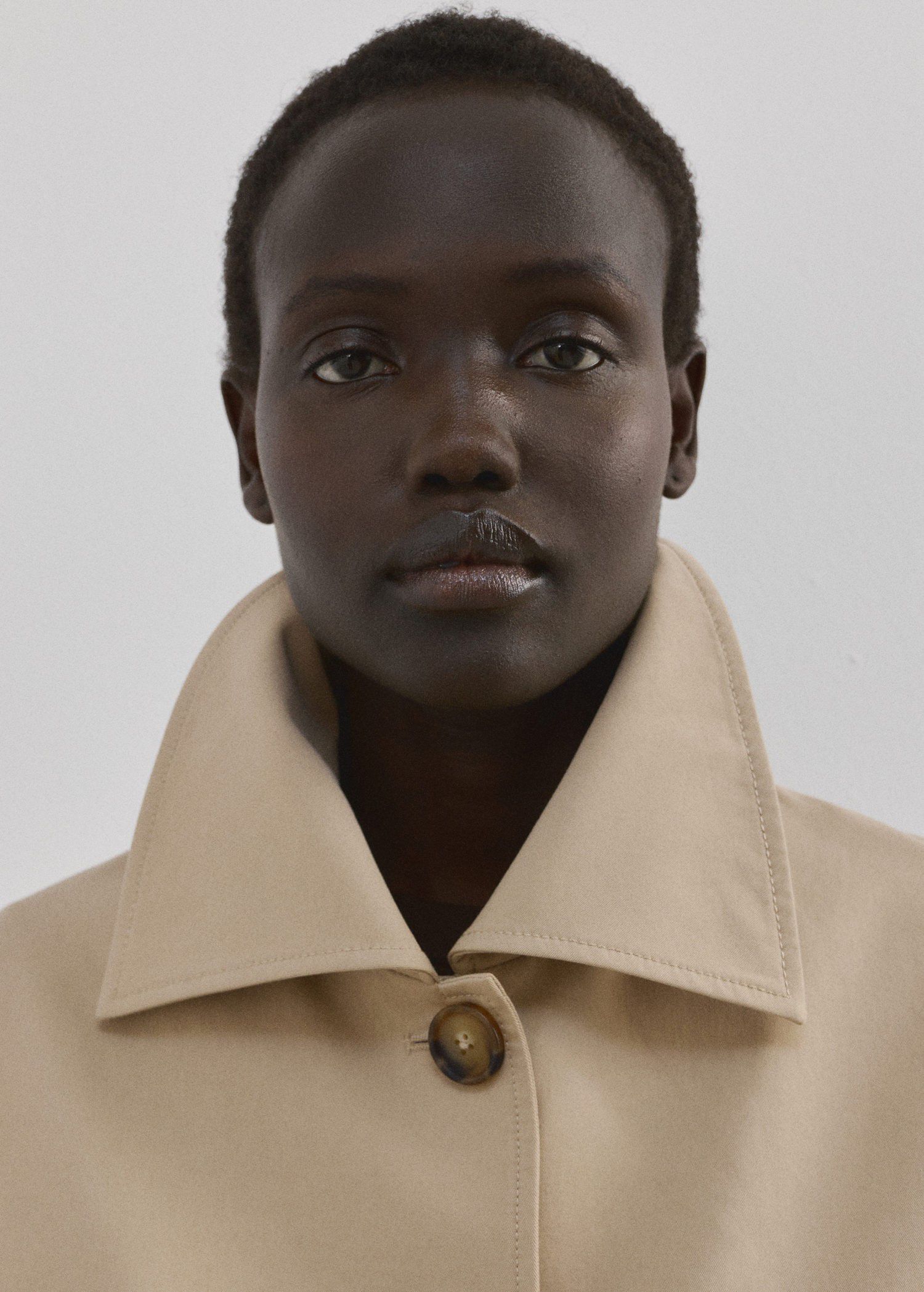 Cotton jacket with pockets