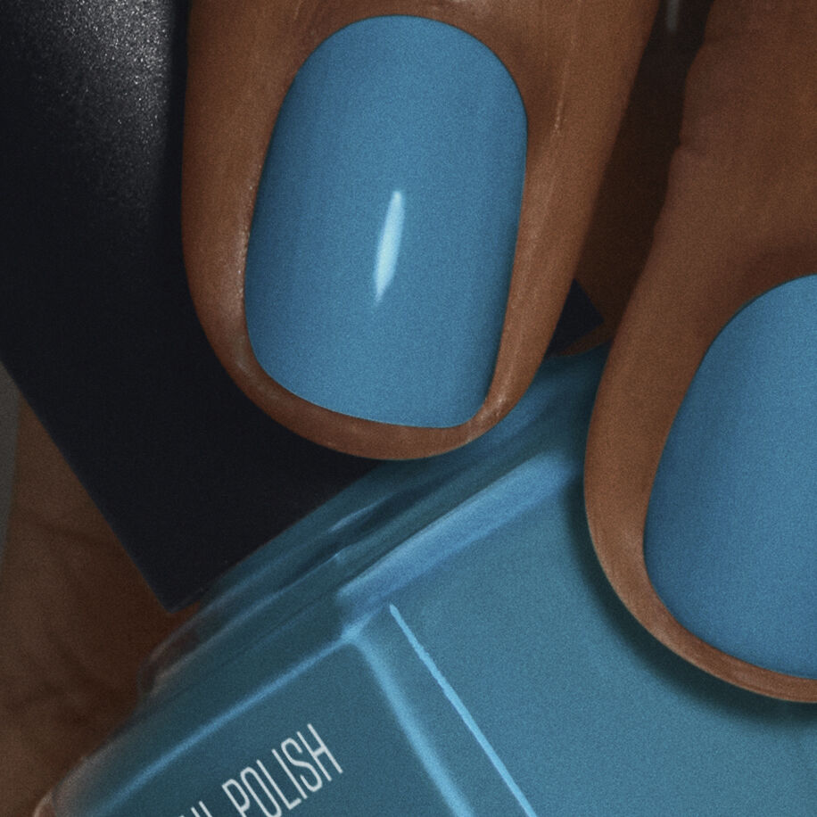 Nail Polish Teal Blue