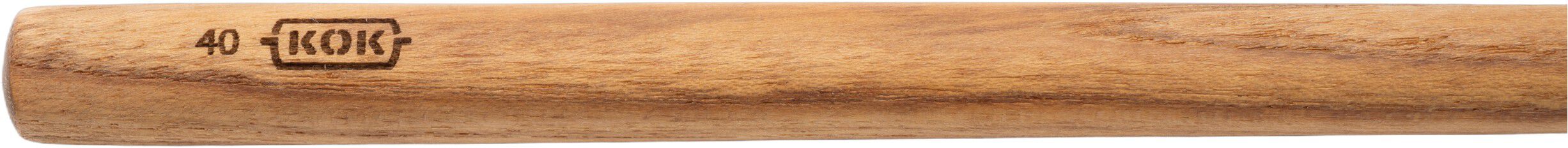 Grydeske, teak, 40 cm