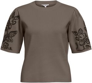OBJFLORA 2/4 RE KNIT PULLOVER 143