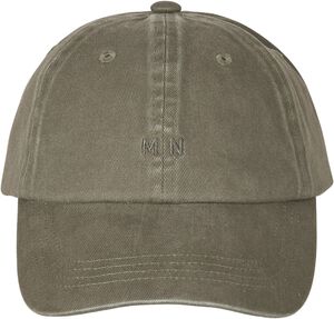 Washed Cotton Twill Coal Cap