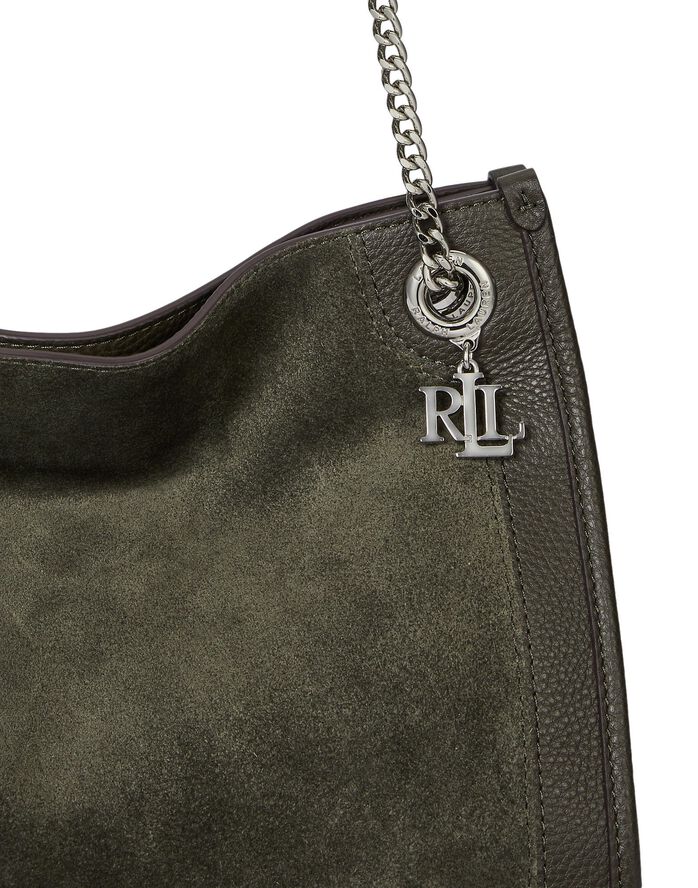 Suede & Leather Medium Bradley Tote Bag