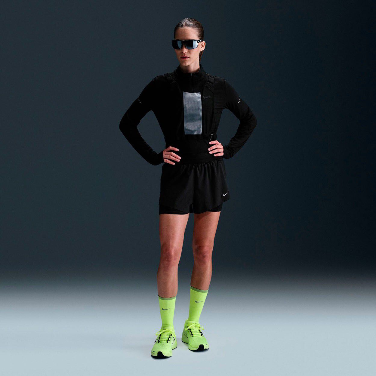 Swift Dri-Fit 2 in 1 L&oslash;beshorts