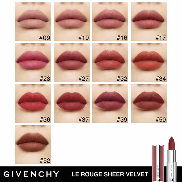 Givenchy Le Rouge Sheer Velvet
