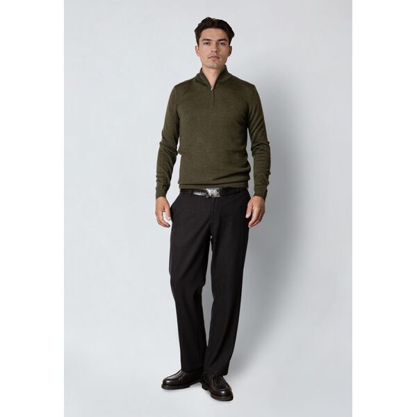 Merino Half Zip