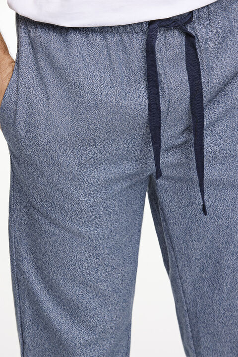 Twisted yarn brushed pyjama