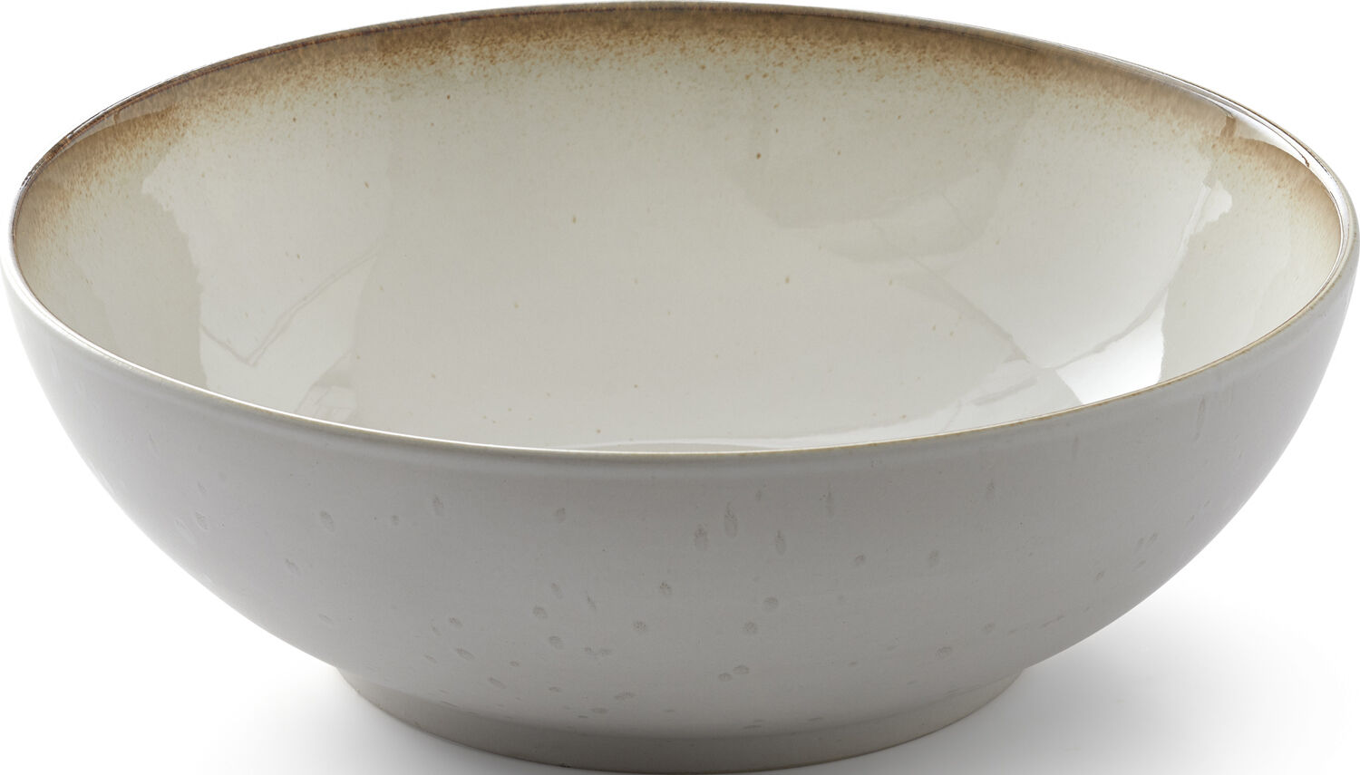 Salatsk&aring;l 30cm Creme/creme BITZ