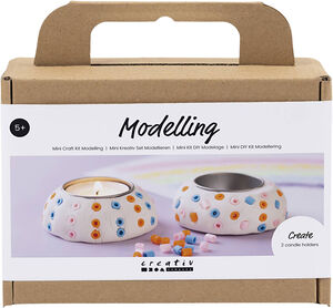 Mini DIY Kit Modellering, Lysestager