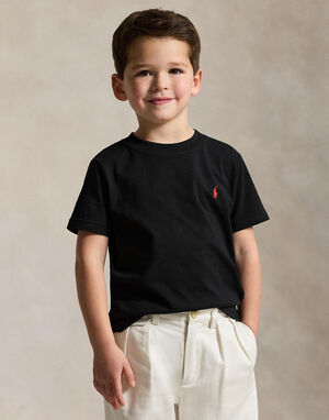 Cotton Jersey Crewneck Tee