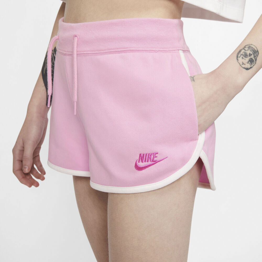 Nike sportswear heritage fleece shorts discount