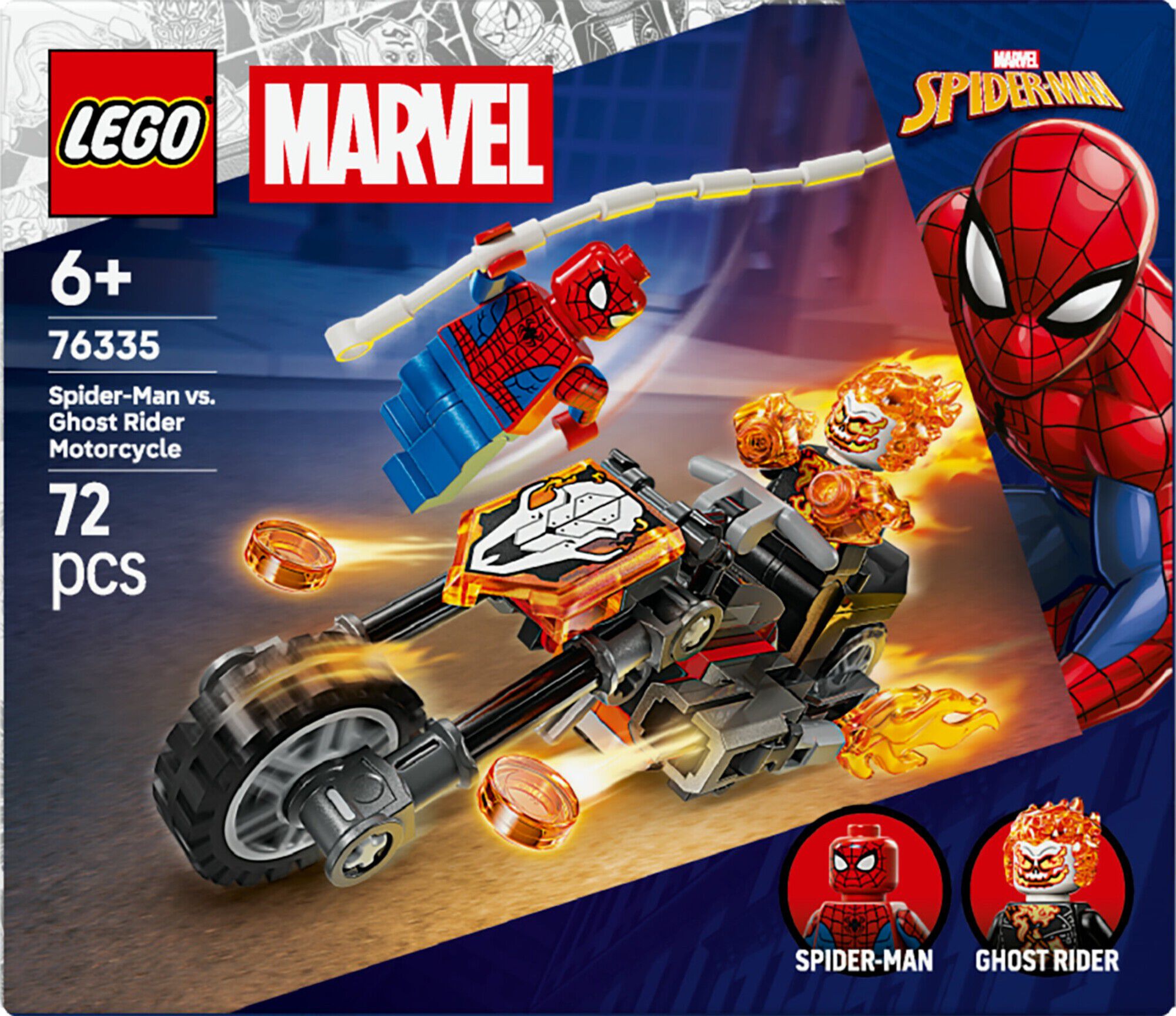 76335 Spider-Man mod Ghos