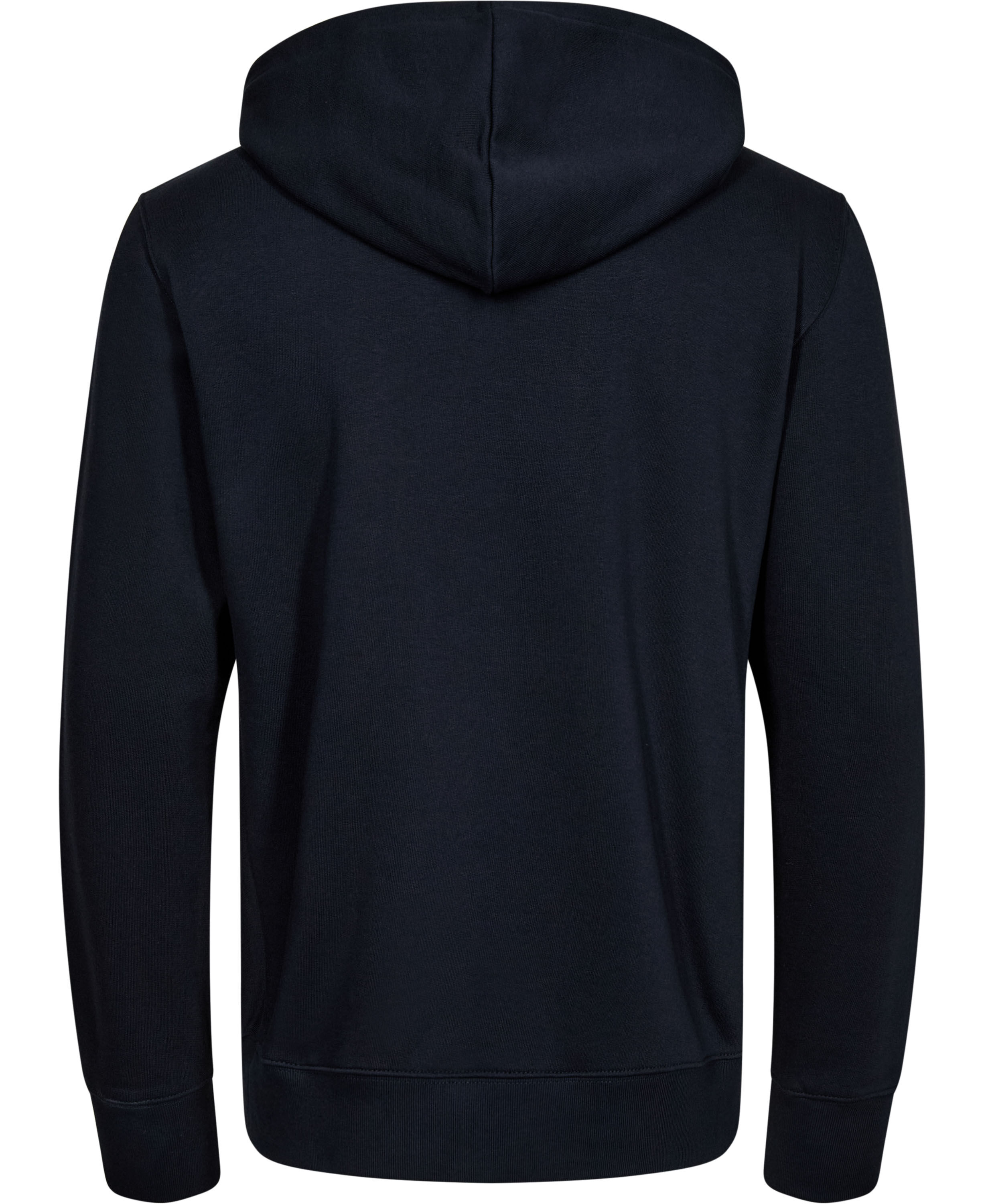 MENS REG FIT ZIP HOODY ZEBRA
