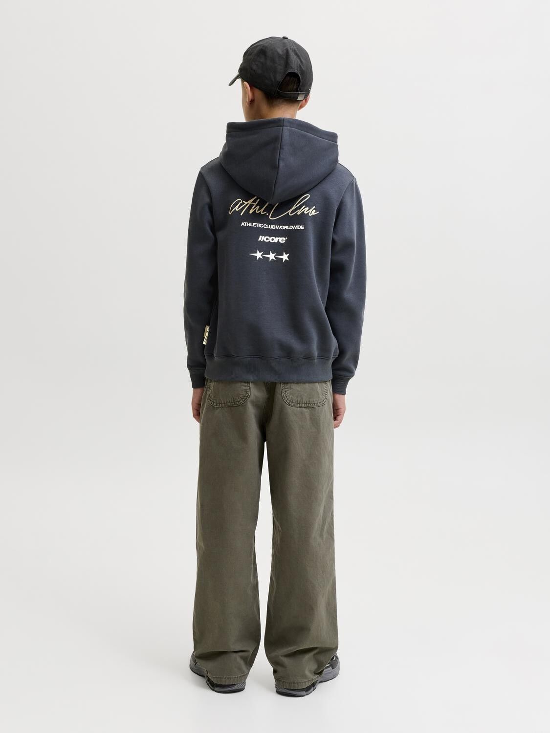 JCOCLUB BACK SCRIPT SWEAT HOOD SN J