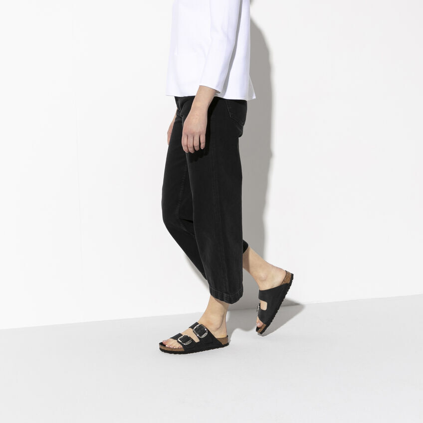 Arizona Big Buckle Oiled Leather Narrow