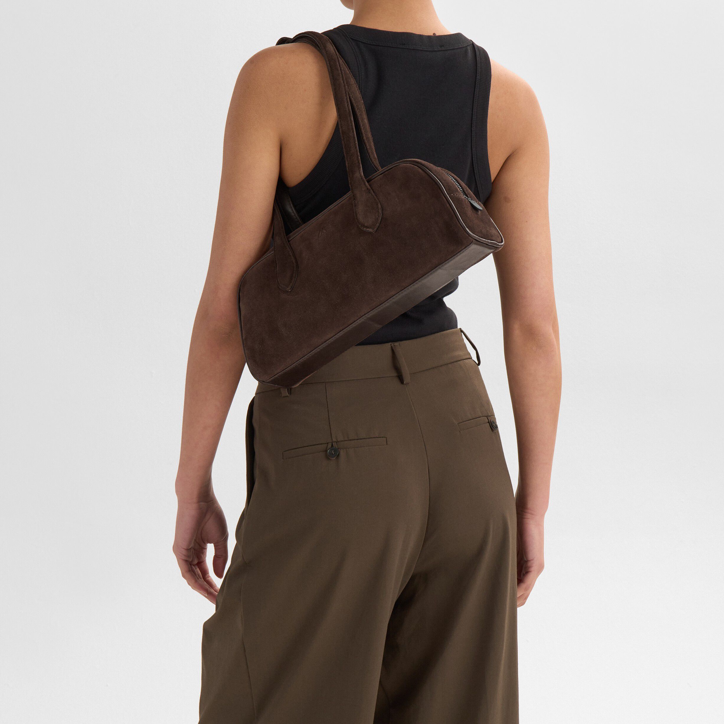 EdenaMBG Bag, Suede