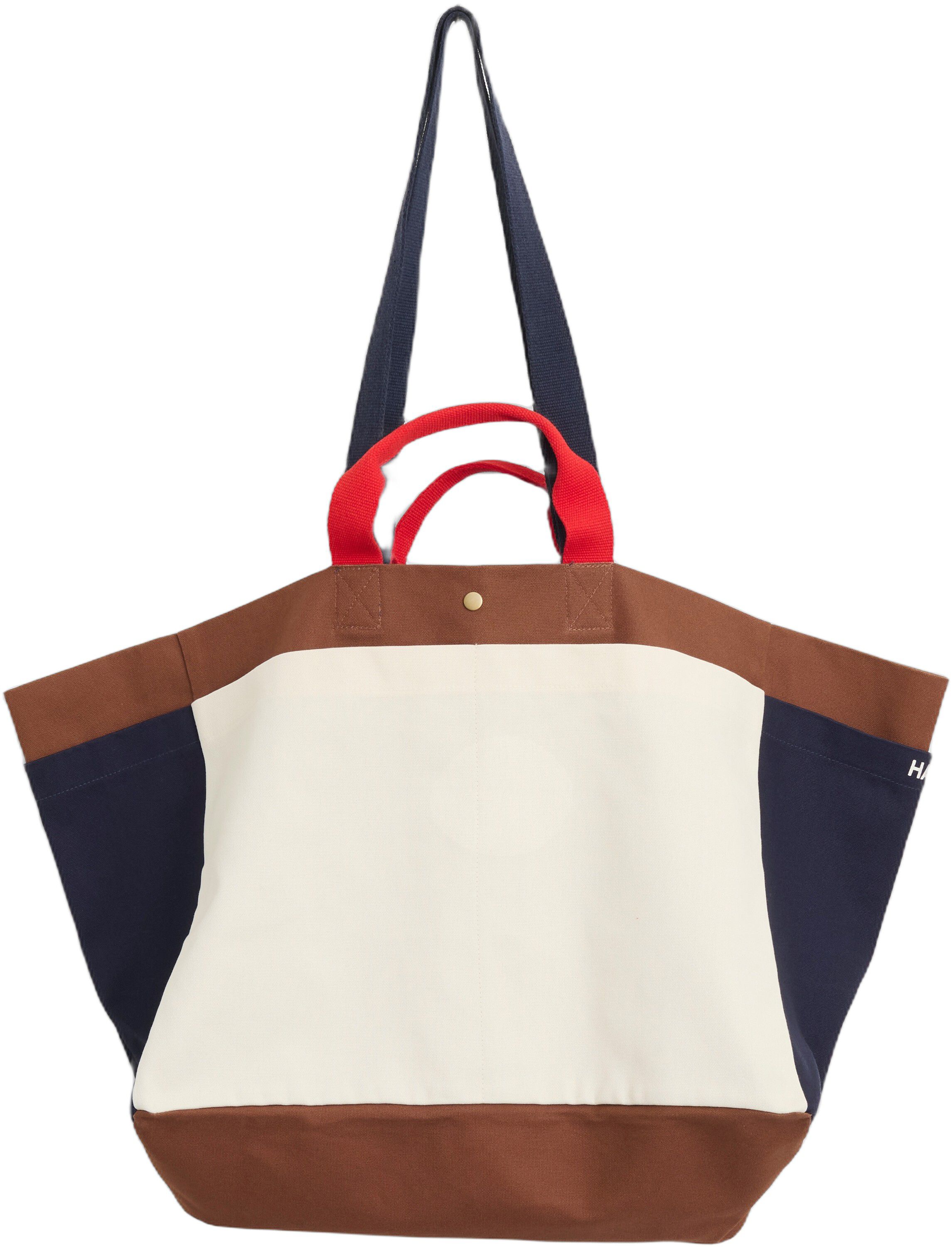 Weekend Bag (Organic)-Medium-Cream multi