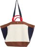 Weekend Bag (Organic)-Medium-Cream multi