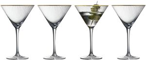Martiniglas Palermo Gold 25 cl 4 stk.