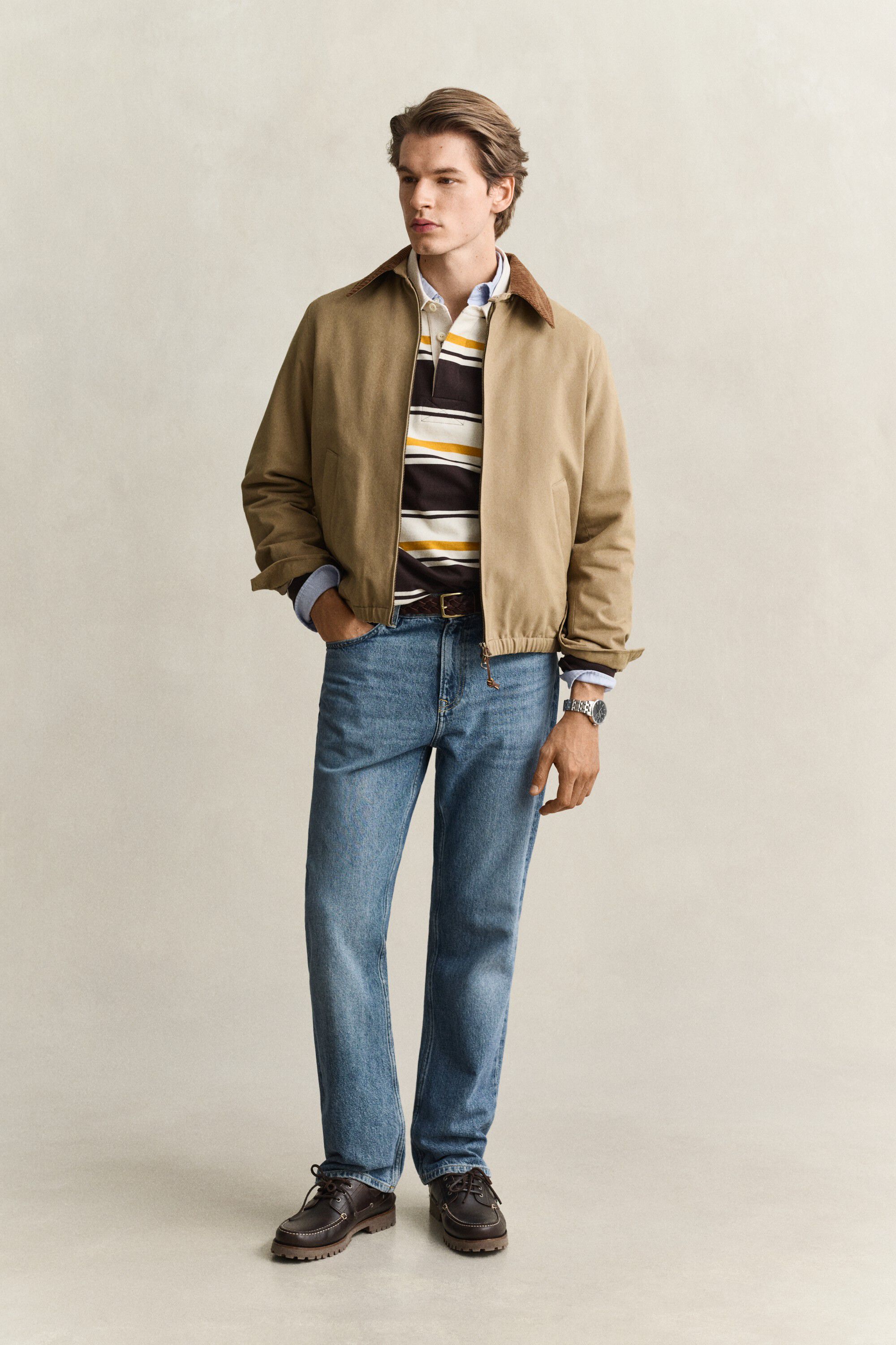 MOLESKIN HARRINGTON JACKET
