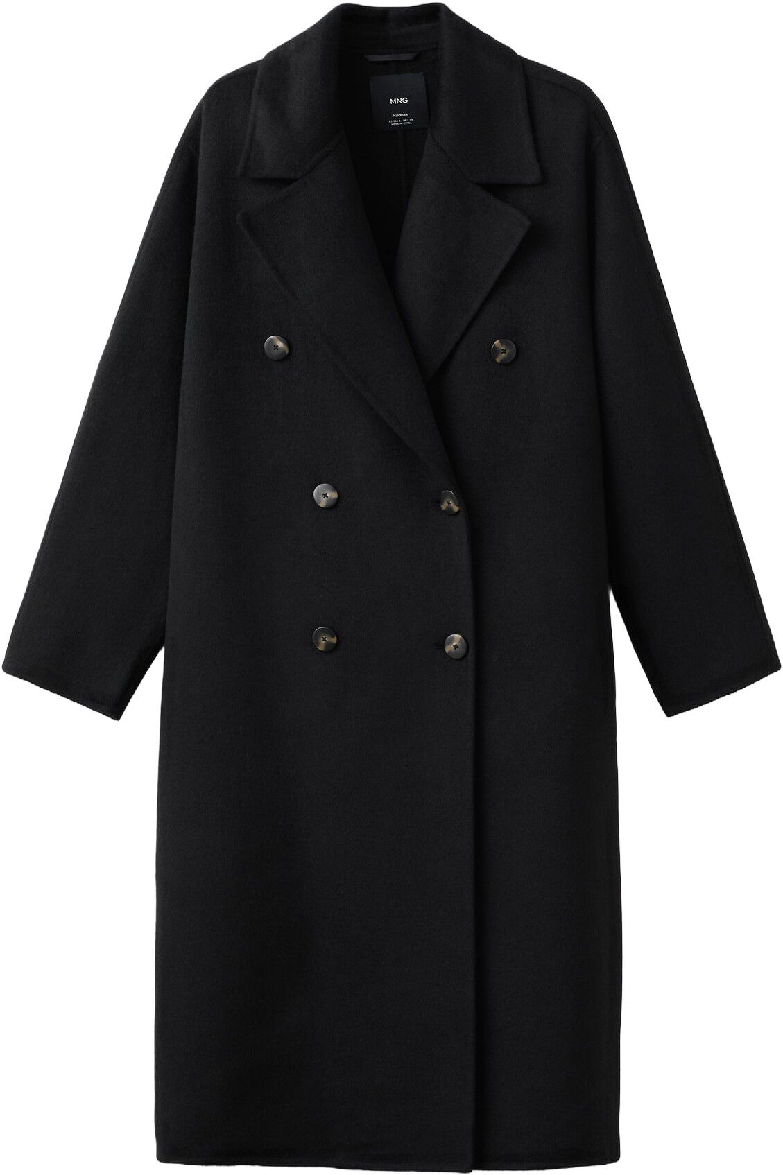 Handmade oversized wool coat
