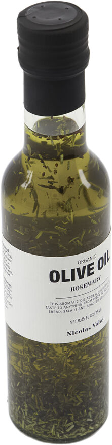 Organic olive oil with rosemary, 25 cl.
