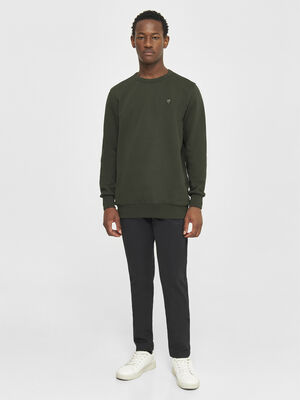 ERIK basic badge sweat - GOTS/Vegan