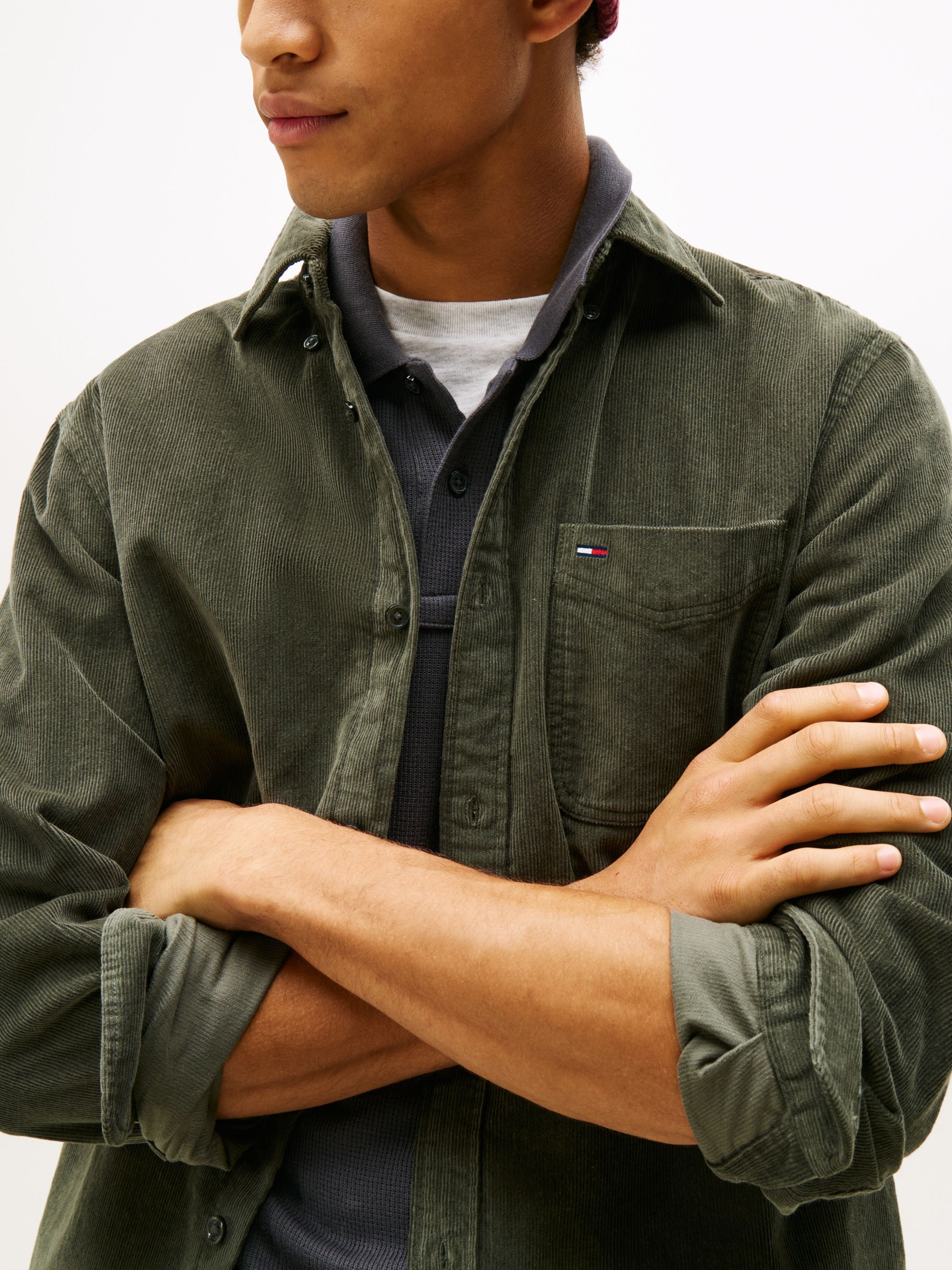 TJM REG BABY CORD SHIRT EXT