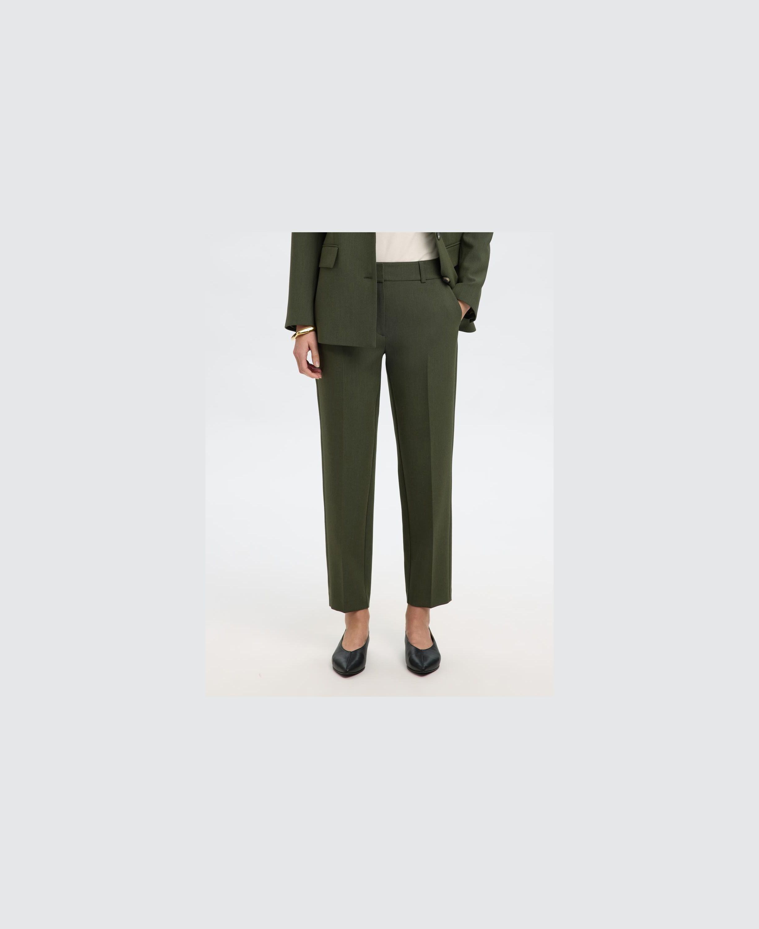 SLFRITA-RIA MW CROP PANT MEL NOOS