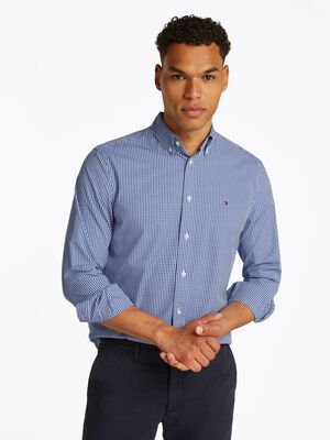 FLEX POPLIN GINGHAM RF SHIRT