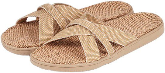 WELIGAMA - SANDAL - JUTE SOLE AND COTTON STRAPS