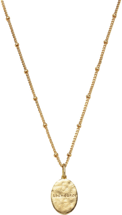 Global Goal # 1: Abundantia Oval Necklace