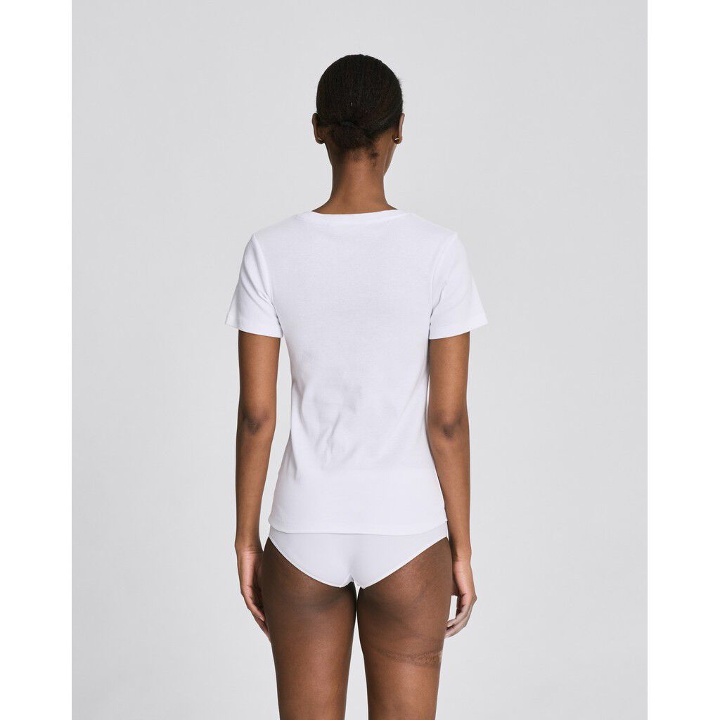 Trille Cotton Top 1x1 Rib Tee GOTS