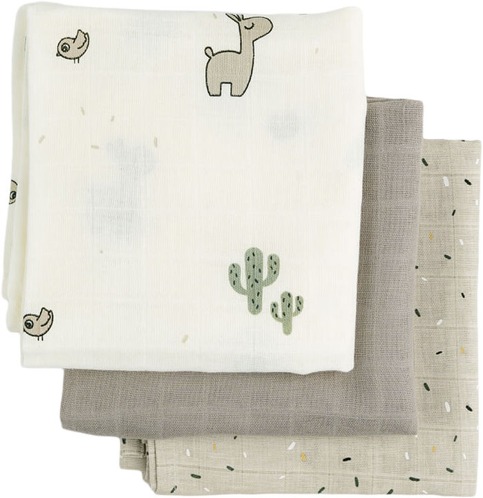 Stofble 3 stk. GOTS Lalee Sand