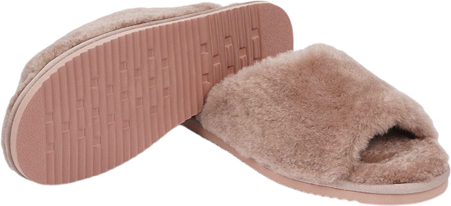 KVINA - OPEN SHEARLING SLIPPER