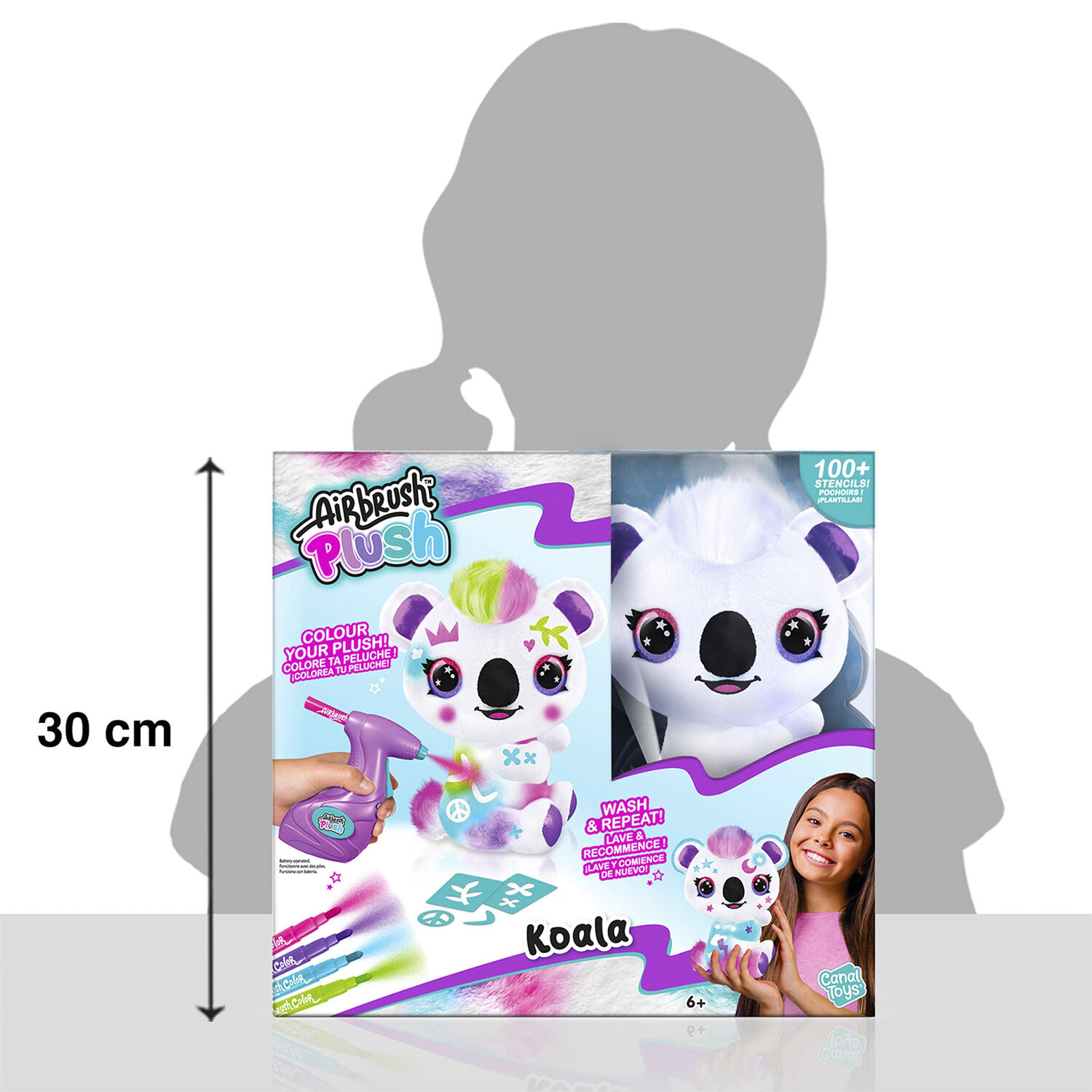 AIRBRUSH PLUSH Koala