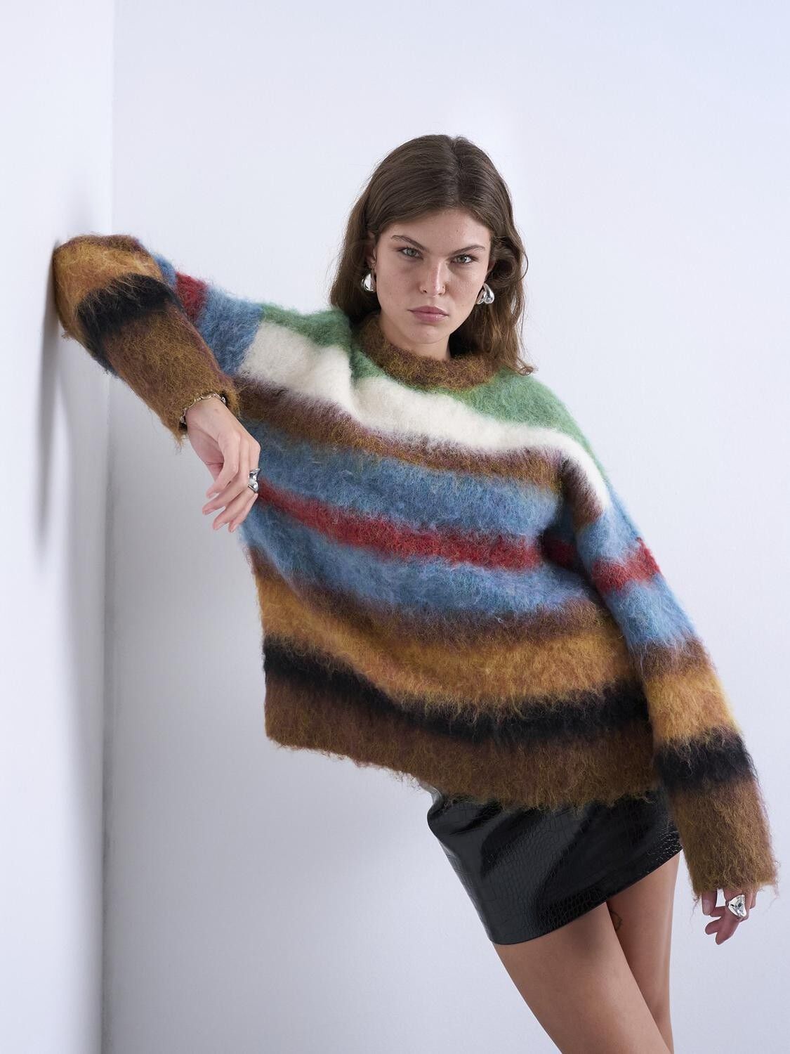 TSKELLY LS FLUFFY PULLOVER