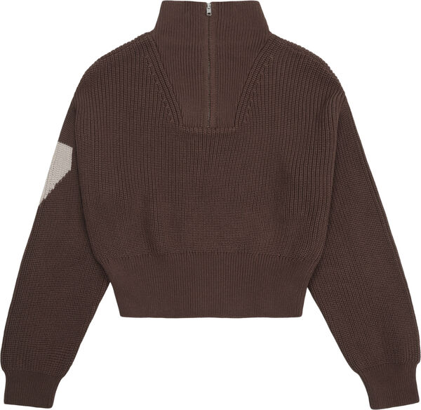 Womens Half Patent Knit